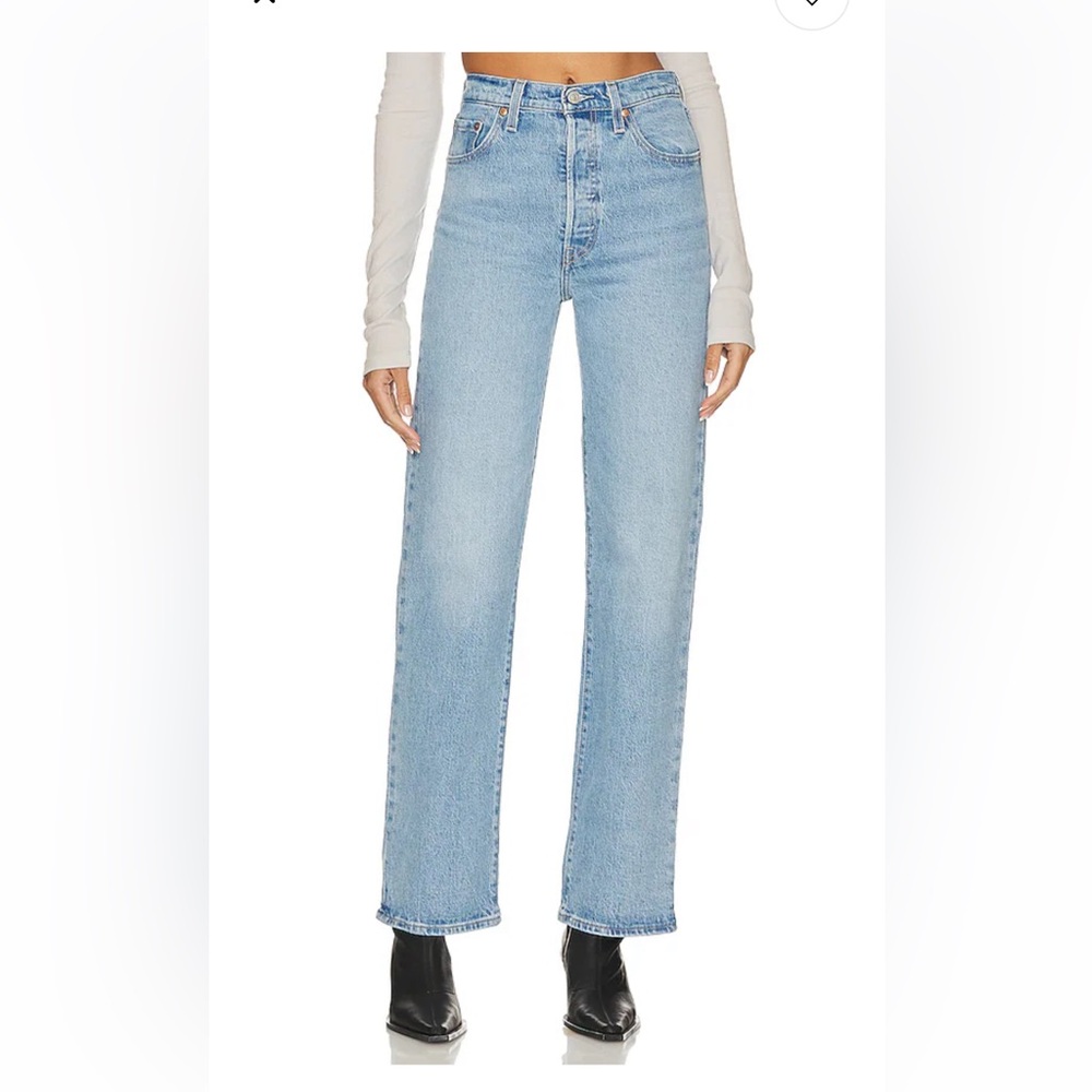 Levi’s Ribcage Full Length in Samba Tango Light